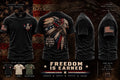FREEDOM IS EARNED TEE