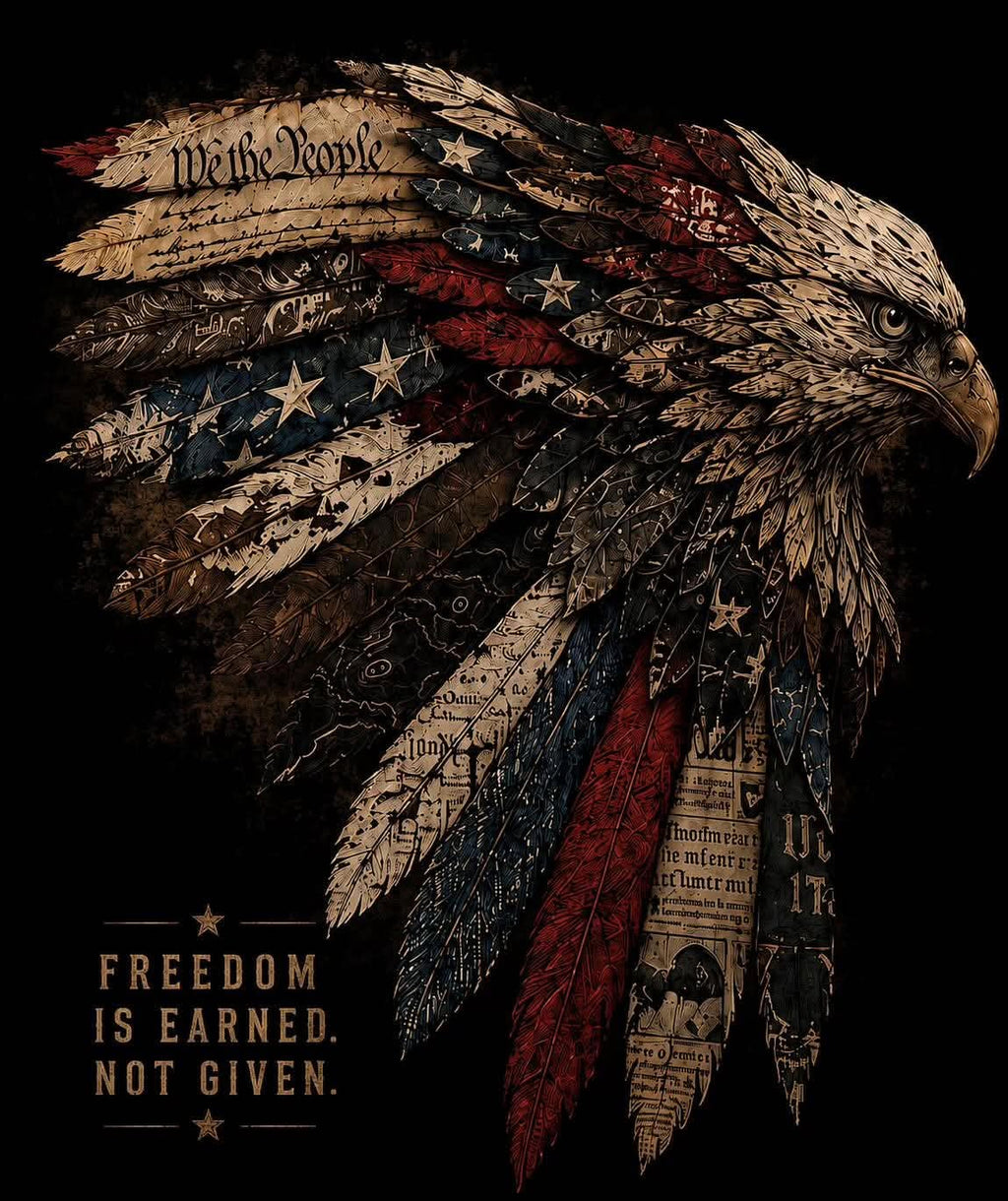 FREEDOM IS EARNED TEE