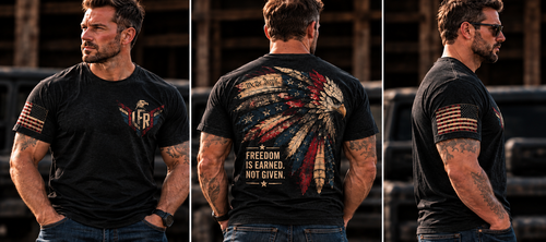 FREEDOM IS EARNED TEE