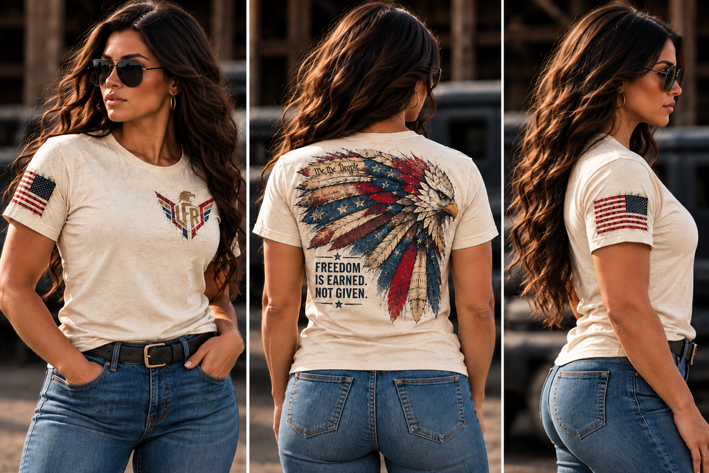 FREEDOM IS EARNED TEE