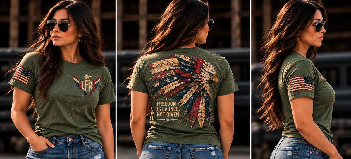 FREEDOM IS EARNED TEE